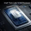 2025 New 17.3" Laptop 16GB RAM 512GB 1TB SSD Intel N150 Portable Notebook Lightweight Windows 11PRO