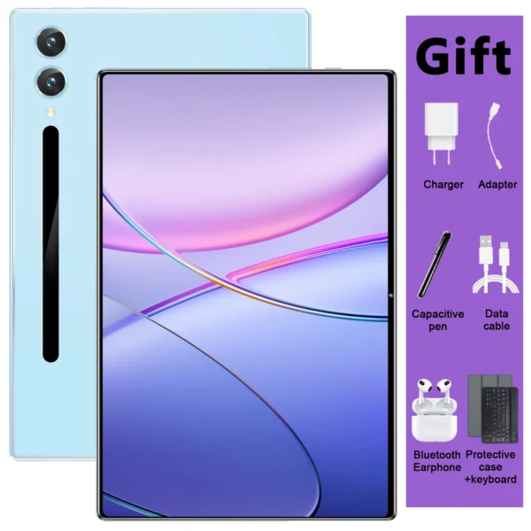 A1bc32b26fa2843eea7f1565b8a6b2e5fA.webp 2026 Android 13 S30Pro Global Pad New 10.36 inch tablet SOF Dragon 8 Gen2 16GB 1TB 4KHD 5G WIFI Bluetooth WPS mAh tabs