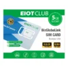 EIOTCLUB Europe & US Data SIM Card - 5GB 30DAY, 5G/4G High Speed Travel SIM, Data-Only, Rechargeable, No Roaming Fee