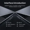 Windows 11 Laptops Computer Gaming Intel Core 5005U Computer 16GB RAM 1/2TB SSD Fingerprint Unlock 15.6" 1920*1080 Notebook PC