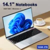 A682eb3e1e2fe4eacbf790e3f3705fedbT.webp Ultra Slim Laptop 14.1" 16GB RAM 2TB SSD Intel N3700 Notebook Gamer 1920*1080 Display Office Study Computer PC Windows 11 Pro