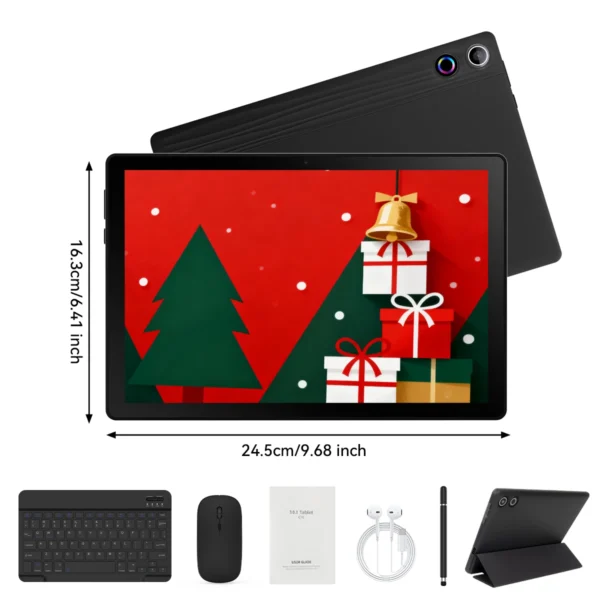 A714f8078bd694f00a413df3596c228d7O.webp Android15 Tablet 10 Inch 20GB RAM 64GB ROM Expandable 1TB WIFI6 WidevineL1 GMS 5000mAh Stylus Keyboard Mouse Headphones Case Set