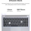 Ultra Slim Windows 11 Laptop Computer 14.1" 12GB RAM 512GB 1TB SSD Intel A3950 Notebook Gamer 1920*1080 Office Study Computer PC