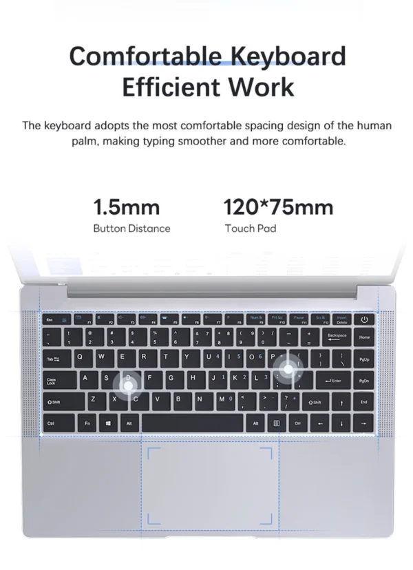 A7b30b03b9aa342d69bb35b715cc7e08an.webp New 14.1" Laptop Computer Windows 11 Pro Intel Atom A3950 2025 Notebook PC 12GB RAM 512GB 1TB SSD 1920*1080P Office Computer