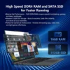A7f450553ee234af783a5450c202e7b77K.webp Portable NotebookIntel Core i9-9900U Windows 11 Pro 15.6 inch Laptop Computer HD Screen 16GB RAM 1TB 2TB SSD laptops PC