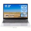 2025 New 17.3" Laptop 16GB RAM 512GB 1TB SSD Intel N150 Portable Notebook Lightweight Windows 11PRO