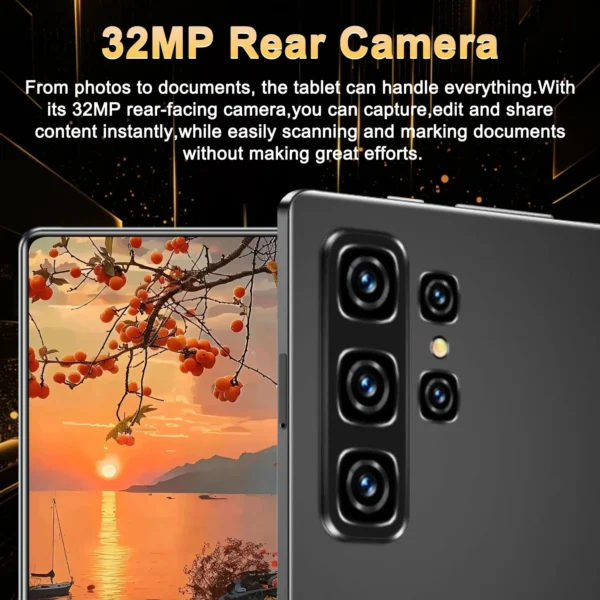 2025 Global Android 13 New 10.36 inch tablet 16GB 1TB 14 core 4K HD 5G WIFI Bluetooth WPS 20000mAh tablets
