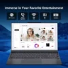 Abbeff154a1814f6ca97f69a35fec5a4cH.webp Portable NotebookIntel Core i9-9900U Windows 11 Pro 15.6 inch Laptop Computer HD Screen 16GB RAM 1TB 2TB SSD laptops PC