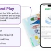 EIOTCLUB Europe & US Data SIM Card - 5GB 30DAY, 5G/4G High Speed Travel SIM, Data-Only, Rechargeable, No Roaming Fee