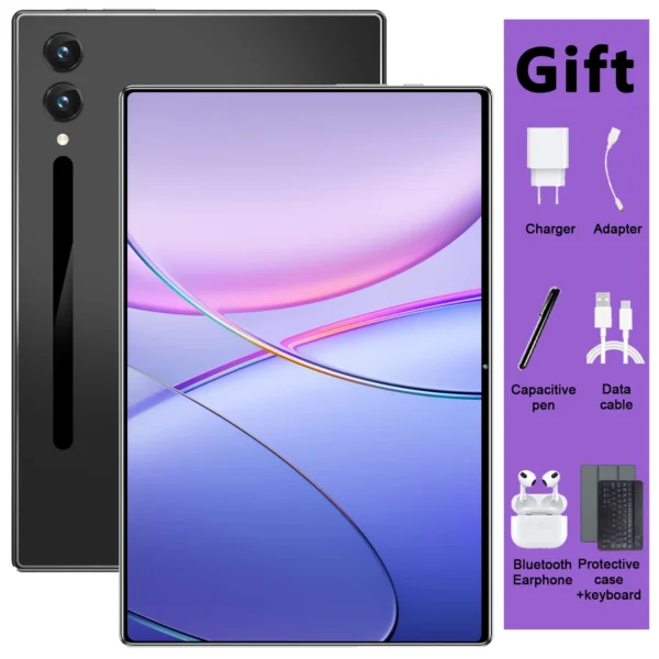 Ad1fb4730501b430f85e521fab13bfe23C.webp 2026 Android 13 S30Pro Global Pad New 10.36 inch tablet SOF Dragon 8 Gen2 16GB 1TB 4KHD 5G WIFI Bluetooth WPS mAh tabs