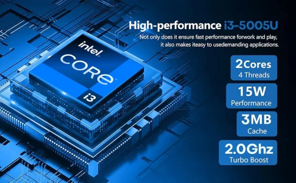 Ae14ad9e180474f638a7a23209b0373ffz.webp Windows 11 Pro Laptop Computer Intel Core i3-5005U 15.6" 16GB DDR 1TB SSD Laptops Office Computer PC Fingerprint Unlock Notebook