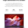 Ae8ed710076b74df7b231d5829fcd0e73h.webp New 14.1" Laptop Computer Windows 11 Pro Intel Atom A3950 2025 Notebook PC 12GB RAM 512GB 1TB SSD 1920*1080P Office Computer