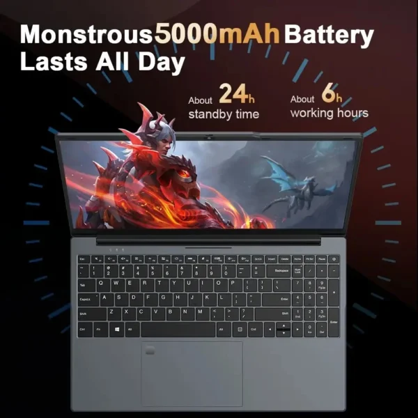 Af4de102b468a4a9399e12859f03c49b2s-1.webp 15.6" Notebook PC Intel Core i3 6100U Laptop Computer Windows 11 16GB RAM 1/2TB SSD Portable Notebook PC Office Study Laptops