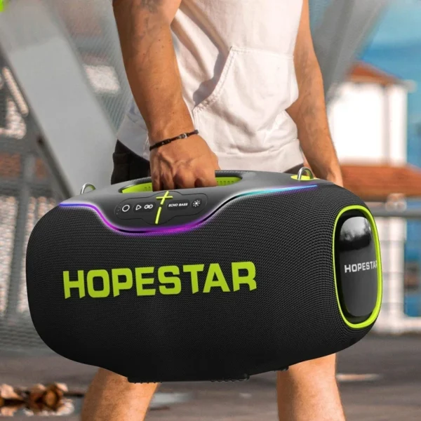 H1062f9ece76d4ec9bb6c9d769617fd5bG.webp New Original HOPESTAR A80 350W Bluetooth Speaker Outdoor Waterproof Portable Wireless Party Boombox 3 with Subwoofer