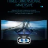 H119ca2c44fe644b7aa00c1805bfebf5fk.webp VR Shinecon Casque Helmet 3D Glasses Virtual Reality Augmented For iPhone Android Smartphone Smart Phone Goggle Mobile Viar Game