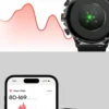 H11bae71952734f80b51daf05663e39dab.webp 2025 Amoled Smart Watch H19 Sim Card HD Video Call Heart Rate 1.95inch Screen Rotating Camera 1990mA 4G SmartWatch