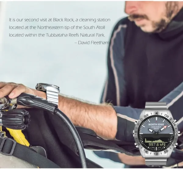 H1beac2ddd77f4a32a26e141e8155704bV.webp NORTH EDGE Mens Dive Watch Military Army Luxury Full Steel Smartwatch Compass Altimeter Barometer Digital Clock Waterproof 200m
