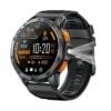 K67 Smartwatch Men Blood Pressure BT Call  1.43inch Amoled Screen IP68 Waterproof Compass GPS Sports Smart Watch with LED Light