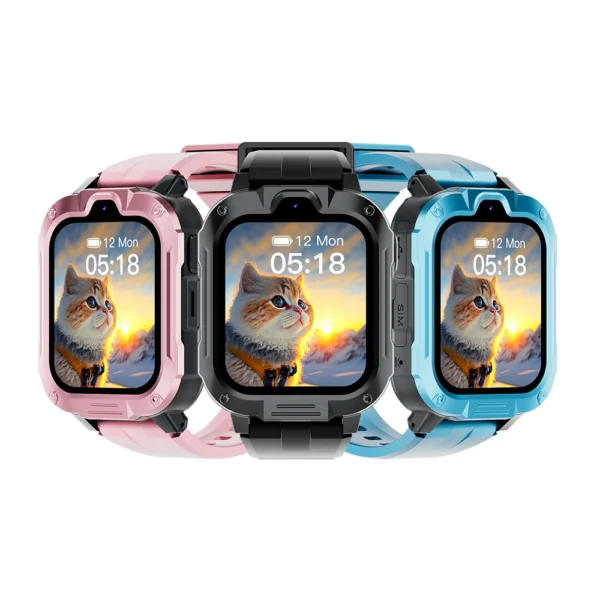 H399bf93fa0d348b4a420fa6c262b6144b.webp Best High Quality 4G Low Price Kids Smart Watch With SIM Card IP67 Waterproof IPS SOS Button Answer Calls GPS Multi-Positioning