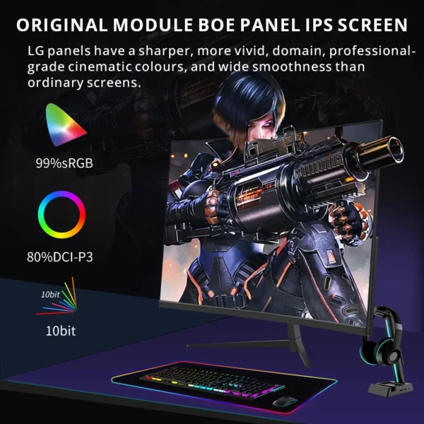 H4f8e81f855c64e4d8434b8e8064c4606k.webp 32 Inch 1K 120HZ 144HZ 165HZ High Refresh Rate 150HZ 240HZ Curved Borderless Lifting Gaming Monitor Display for PC Gaming