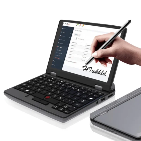 7 inch Mini Laptop Intel Procesador N95 8G 16G RAM 256GB SSD With Touch Screen Pocket Netbook Windows 11 Notebook Pc Portable