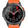 K67 Smartwatch Men Blood Pressure BT Call  1.43inch Amoled Screen IP68 Waterproof Compass GPS Sports Smart Watch with LED Light