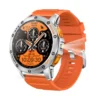 K67 Smartwatch Men Blood Pressure BT Call  1.43inch Amoled Screen IP68 Waterproof Compass GPS Sports Smart Watch with LED Light