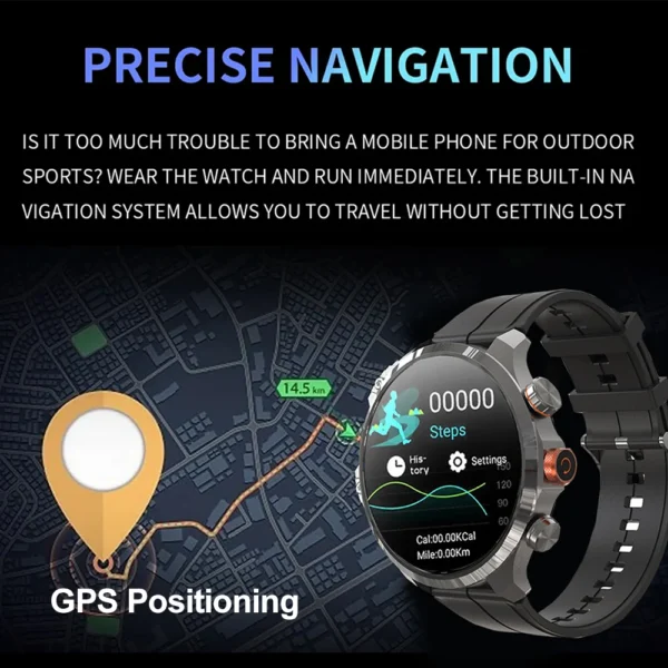 H72a19b0448b9413e93a776e68cc421c9U.webp Smart Watch Sim Card 4G 1.75 Inch Tft Screen 2Gb Ram+16Gb Rom (Ddr3) Video Call 920 Mah Gps Positioning Android Smart Watch 4G