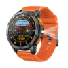 K67 Smartwatch Men Blood Pressure BT Call  1.43inch Amoled Screen IP68 Waterproof Compass GPS Sports Smart Watch with LED Light