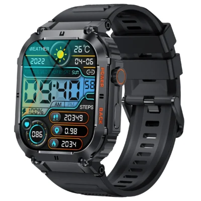 Hc86e7a5eafcf489fb1f29bb932618f164.webp K57 PRO Outdoor Sports Smartwatch for Bluetooth Fitness Tracker Amoled Screen Waterproof Heart Rate Monitor IP67 Standard Square