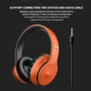 B4 Over Ear Wireless Gaming Headphones Noise Cancelling High Quality Outdoor Sport Comfortable Headset with Mic