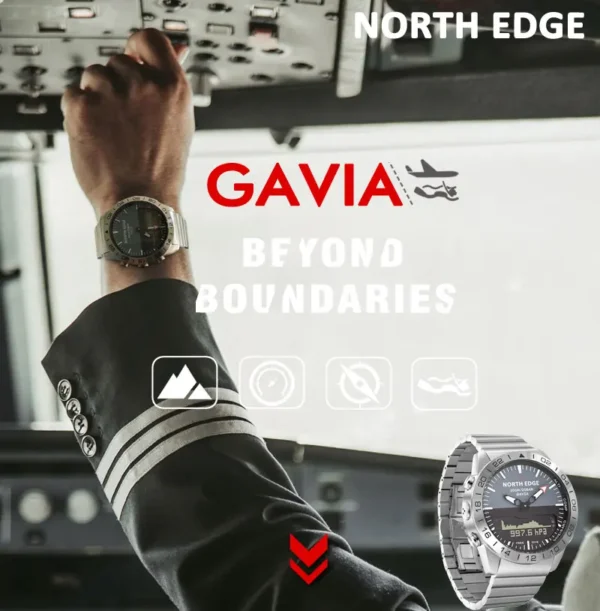 He5e7c705fa304d7fa9717308275cadaaP.webp NORTH EDGE Mens Dive Watch Military Army Luxury Full Steel Smartwatch Compass Altimeter Barometer Digital Clock Waterproof 200m