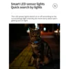 Smart 4G GPS Tracker Factory OEM 1500mAh Long Standby Mini Dog GPS Collar Two Way Communication Free APP Track for Pet