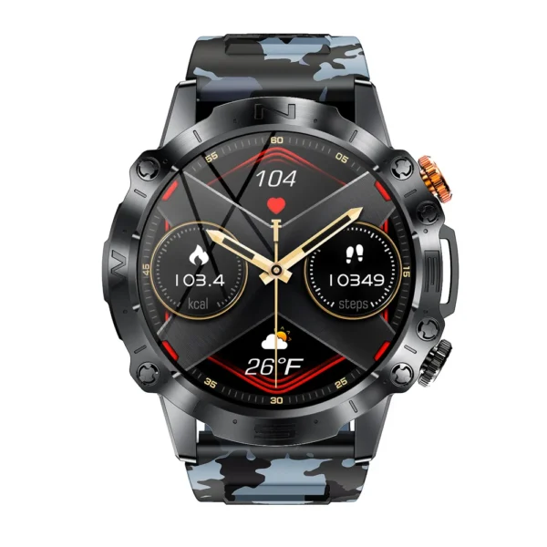 GAOKE K59 Smart Watch Round 1.43 Inch Amoled Bt Calling 380mah Big Battery Fitcloudpro Sport Watches for Men Montre Connectee