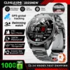 S034a4a8923384975b293bc4ba0114a51S-2.webp 2025 New Military T-Rex 3 Ultra GPS Smart Watch 1000mAh Battery 10ATM Waterproof Compass Flashlight Sports trackr Smartwatch Men