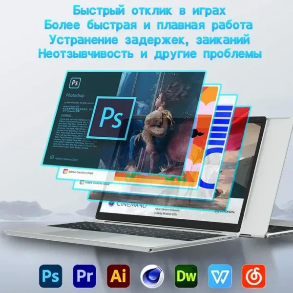 S0353154366134c358c145810c730ddf7m.webp AKPAD KR159 N5095 15.6" Laptop, Up To 32GB RAM 2TB Windows 10/11 Pro, Black Backlit English Russian Keyboard Portable Notebook