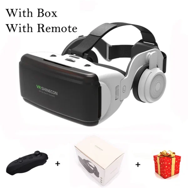 S04c5f8c77221477098fe9e5220b43e48y.webp VR Shinecon Casque Helmet 3D Glasses Virtual Reality Augmented For iPhone Android Smartphone Smart Phone Goggle Mobile Viar Game