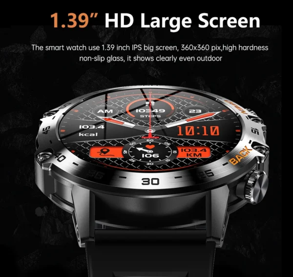 S064c1ec63ca1419eba01cf62df8e705ar.webp MEVADEN 1.39 inch Bluetooth Call Smart Watch Men Sports Fitness Tracker Watches IP67 Waterproof Smartwatch for Android IOS MD52