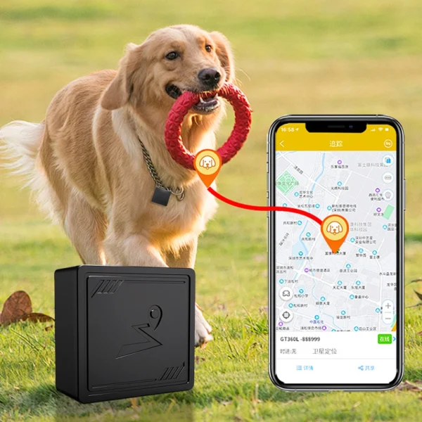 4G GPS Tracker with App Anti-Lost Recording Tracking Device Portable GPS Positioner for Elderly Children Pets Car