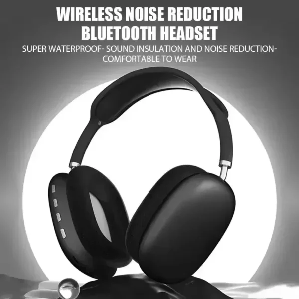 S06d95356824f4b11bcc626ad939975ccT.webp New Bluetooth Wireless Headset with Mic: Stereo Earphone Designed for Sports, Gaming, and Seamless Phone Connectivity