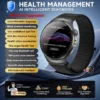 S0701d20fffbe493487241dfd7ce4684fz-1.webp 2026 New Accurate Blood Lipid Uric Acid Test Smart Watch Men Women ECG Blood Pressure Body analysis Voice Call Health Smartwatch