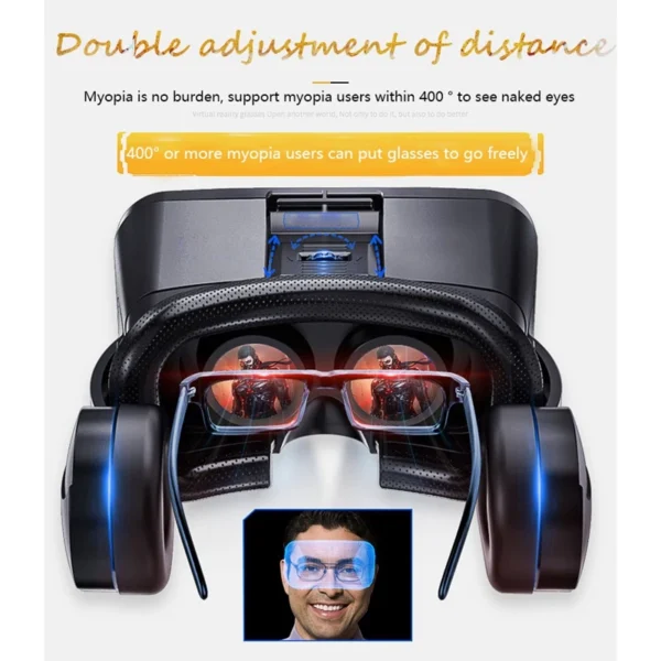 S07937feab79e4a9699930c3bd33f58b84.webp VR Glasses 3D Virtual Reality Headset Helmet For Phone Lenses Goggles Devices Viar Smart Smartphones Cell Game Viewer Mobile Set