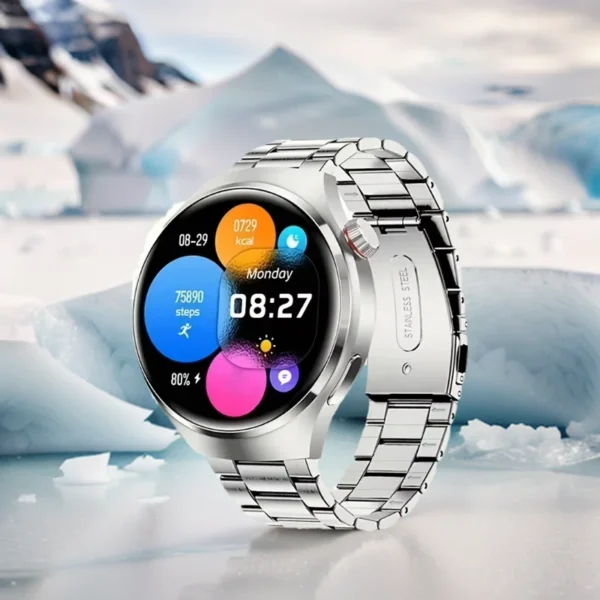 S07cbfd172afa4057aa8ec8257869a410J-1.webp G.L Wear 2025 New Men's Smart Watch HD Display Health Tracking Bluetooth Calling Voice Assistant Sports Smartwatch