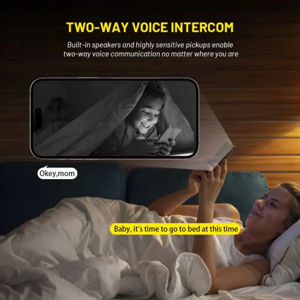 S0a187088d5754656b56326a0f5d618d7C-1.webp Mini Camera Smart Home Auto Tracking 1080P Wifi IP Camera Full Network Wireless CCTV Video Baby Security Camera