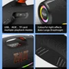 S0a60a1e8d69d4e1e9481b2339c0e6c4ec.webp ZEALOT S89 Wireless Speaker 250W Portable Outdoor with RGB Color Lights Long 48000mAh Battery up to 8 Hours Playtime