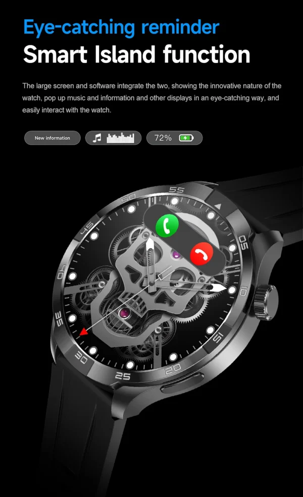 S0b0dadd4d128434a8f29c2c32f115c2cK.webp 2026 New Sapphire Screen Smart Watch 1.85-inch Ultra HD AMOLED GPS Bluetooth Call NFC Compass IP68 Sports Fitness Smart Bracelet