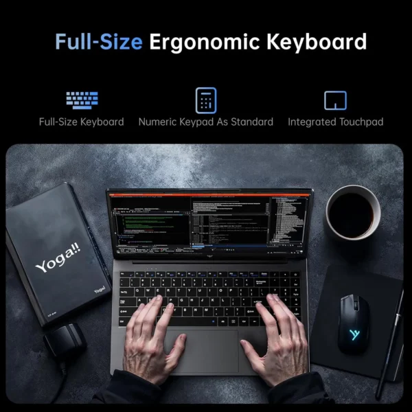 S0bdd337e60e04dc1a399ec4e158246c2j.webp ACEMAGIC 15.6 inch Intel N97 Laptop 16GB DDR4 RAM 512GB SSD Lightweight Business Laptop Windows 11 Pro Ordenadores Portátiles