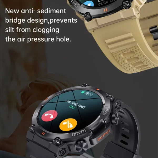 S0bf5ff9f2d58495d861bddf54ac04eb27-1.webp K56 Pro Smart Watch 1.39 Inch Men Women BT Call Heart Rate Blood Pressure 400mah Big Battery Sport Outdoors Smartwatch