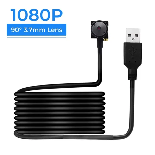 Mini 2MP USB Camera for PC | 1080P HD with Dual Lenses, Ideal for Remote Monitoring & Video Recording