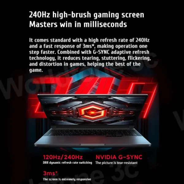 S0d618809f4ad4b62969157cf9aa926baN.webp Xiaomi Redmi G Pro Gaming laptop 2024 Core i9-14900HX NVIDIA GeForce RTX 4060 RAM 16GB/32GB DDR5 1TB SSD 16-inch 240Hz Screen PC